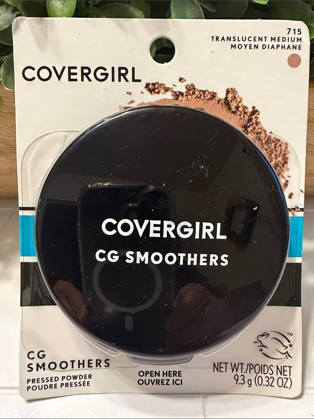 COVERGIRL SMOOTHERS 715 Translucent Medium Pressed Powder Rare